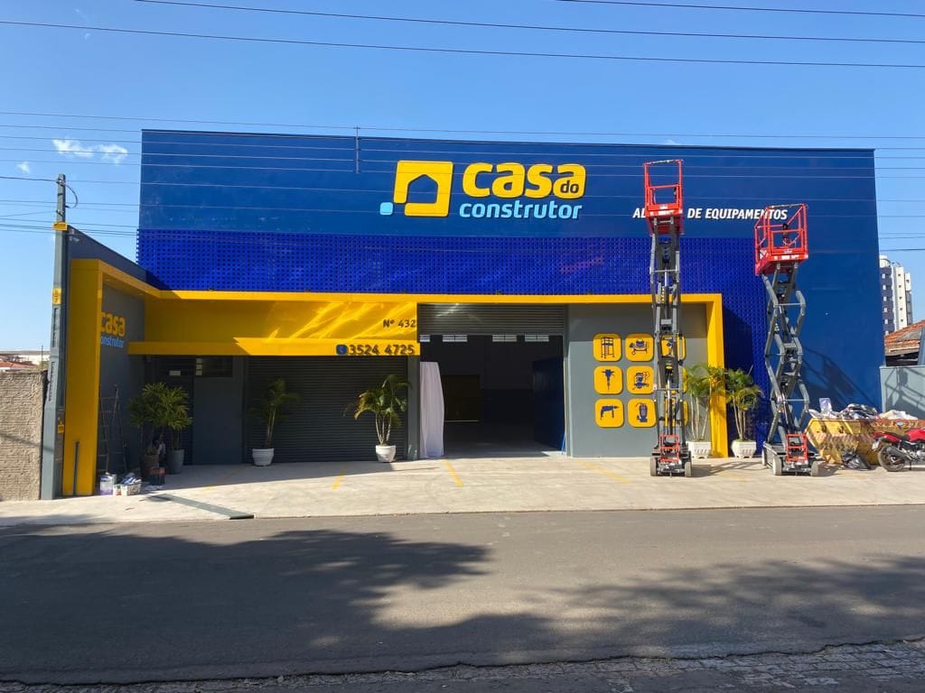 Inovação e desenvolvimento marca a inauguração da nova loja da Casa do  Construtor em Rio Claro - Informações conviáveis para o setor rental